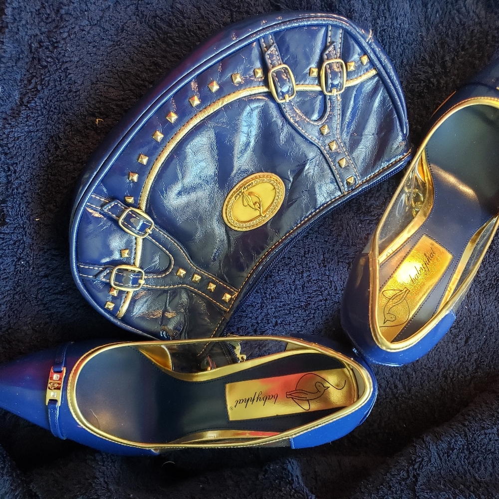 Baby phat shoes and Bag set